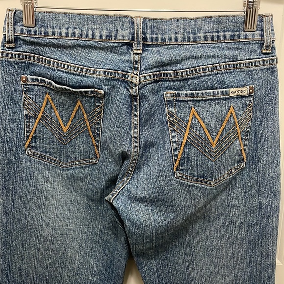 Max Studio denim jeans women’s size 10 w/ 33” inseam - Picture 5 of 5